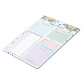 Dagelijkse planner Eenvoudig elegante ventilator m Notitieblok (Schuin)