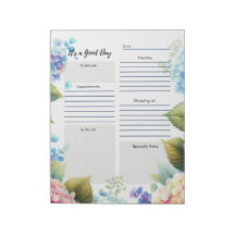 Dagelijkse Planner Elegante Bloemenrand