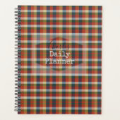 Dagelijkse planner - geruit - HAMbWG (Voorkant)