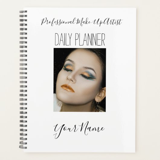 Dagelijkse planner - Gezicht Make-up Afbeelding - (Voorkant)