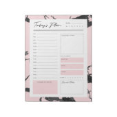 Dagelijkse planner home office notitieblok (Linkerzijde)