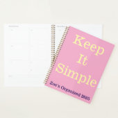 Dagelijkse planner - Houd het eenvoudig op maat (Display)