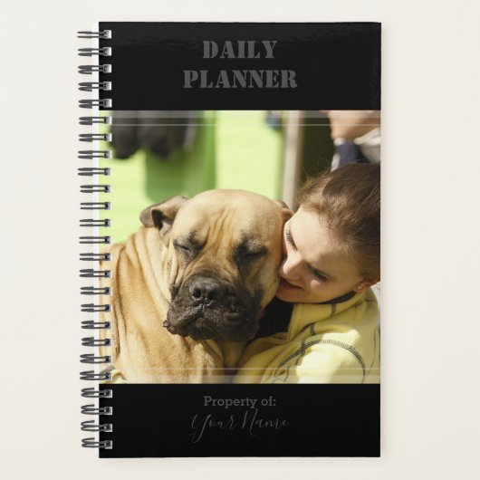 Dagelijkse planner - Je foto - HAMbWG (Voorkant)