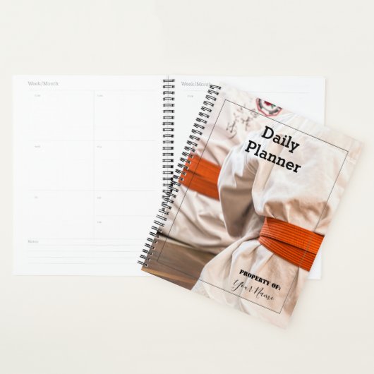 Dagelijkse planner - Karate - HAMbWG (Display)