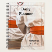 Dagelijkse planner - Karate - HAMbWG (Voorkant)