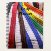 Dagelijkse planner - Karate - HAMbWG (Voorkant)