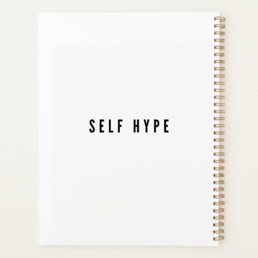 Dagelijkse planner - klaar is beter dan perfect - (Achterkant)