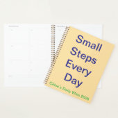 Dagelijkse Planner - Kleine Stappen Dagelijks Aang (Display)