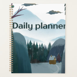 "Dagelijkse Planner" | Knus Winterhuisje & Sneeuw Planner