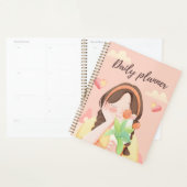"Dagelijkse Planner" | Lief Meisje met Tulpen & Ha Planner (Display)