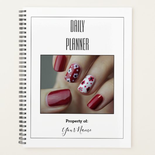 Dagelijkse planner - Manicure - HAMbWG (Voorkant)