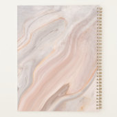 Dagelijkse Planner Marmeren Spiraal Notitieboek (Achterkant)