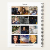 Dagelijkse planner met 18 foto mogelijkheden - HAM (Achterkant)