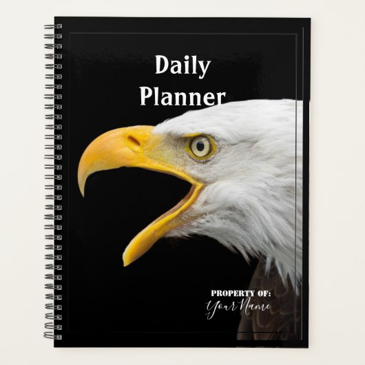 Dagelijkse planner met adelaar - HAMbWG (Voorkant)