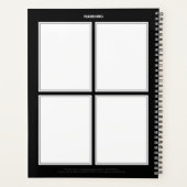 Dagelijkse planner met drumthema - HAMbWG (Achterkant)