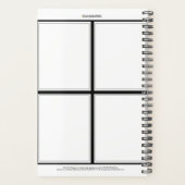 Dagelijkse planner met een kunstthema - HAMbWG (Achterkant)