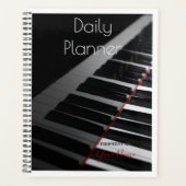 Dagelijkse planner met een Pianothema - HAMbWG (Voorkant)