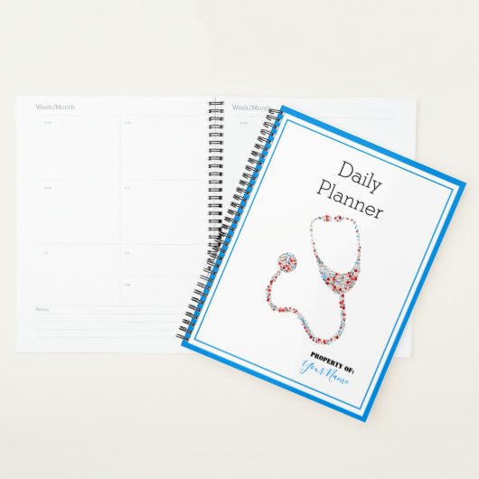 Dagelijkse Planner met een Stethoscoopthema - HAMb (Display)