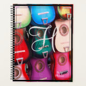 Dagelijkse planner met gitaren op de cover - HAMbW (Voorkant)