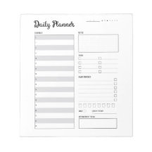 Dagelijkse Planner met Maandag Start (grijs) 5,5x6