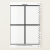 Dagelijkse planner met meditatie thema - HAMbWG (Achterkant)