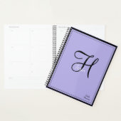 Dagelijkse planner met monogram en omslag in ELKE (Display)
