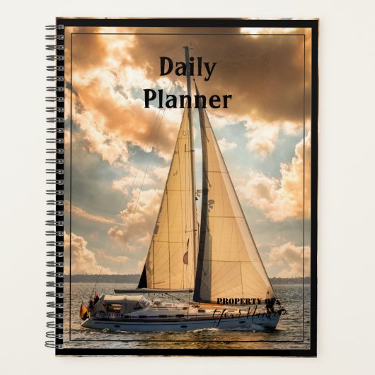 Dagelijkse Planner met OM HET EVEN WELK Hoesje van (Voorkant)