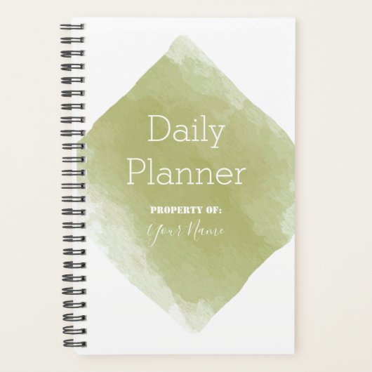 Dagelijkse planner met parelwas - HAMbWG (Voorkant)