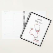 Dagelijkse planner met stethoscoop thema - HAMbWG (Display)