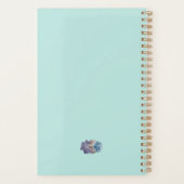 Dagelijkse planner met waterverf schilderij van de (Achterkant)