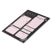 Dagelijkse Planner Motivatie Vlinder en Dragonfly Notitieblok (Schuin)