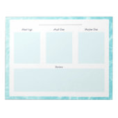 Dagelijkse Planner Notitieblok - Zomerthema (Voorkant)