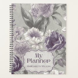 Dagelijkse Planner Notitieboek Organisator Paarse