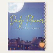 "Dagelijkse Planner: Onder de Maan" | Magische Nac Planner (Achterkant)