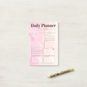Dagelijkse Planner Organisator om een lijst met gr Post-it® Notes (Op bureau)