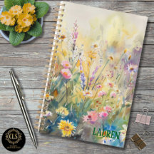Dagelijkse planner – Persoonlijke waterverf wilde 