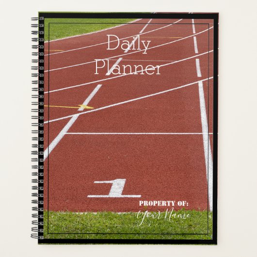 Dagelijkse planner - Thema Atletiek - HAMbWG (Voorkant)