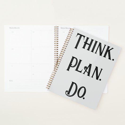 Dagelijkse Planner - Think Plan Do Custom Organize (Display)