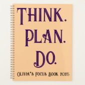 Dagelijkse Planner - Think Plan Do Custom Organize (Voorkant)