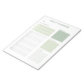 Dagelijkse Planner Uurtijd Blok Afspraak Notitieblok (Schuin)