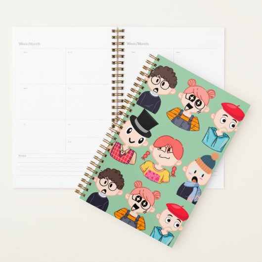 Dagelijkse planner voor de nerd-chic (Display)