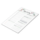 Dagelijkse planner voor het Blokkeren van de Tijd Notitieblok (Schuin)