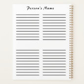 Dagelijkse planner voor kappers HAMbyWG (Achterkant)