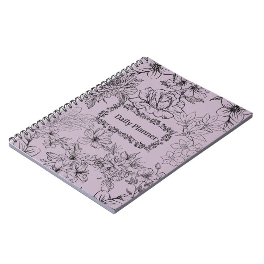 Dagelijkse Planner voor vrouwen Notitieboek (Linkerzijde)