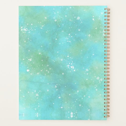 Dagelijkse Planner, wekelijkse Planner, maandelijk Planner (Achterkant)