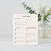 Dagelijkse plannerpagina (Staand voorkant)