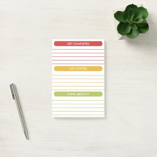 Dagelijkse planning Dagelijkse Planner Organisator Post-it® Notes (Kantoor)
