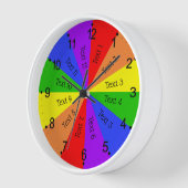 Dagelijkse planning regenboog (Hoek)