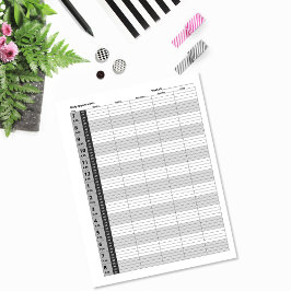 Dagelijkse planning voor benoeming | Grijs