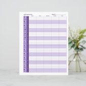 Dagelijkse planning voor benoeming | PAARS (Staand voorkant)